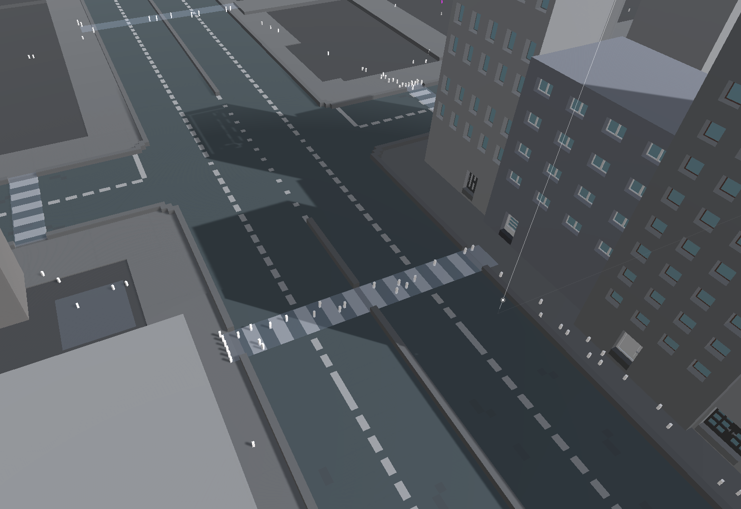 Pedestrians Walking
